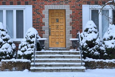 Steel entry doors